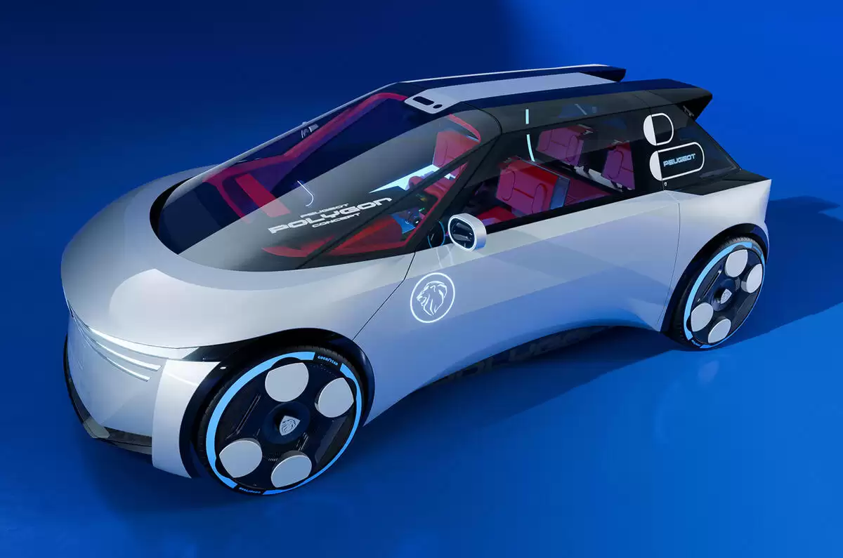 标致 Polygon 概念车外观公布,“提前展示”下一代 208 可能的模样