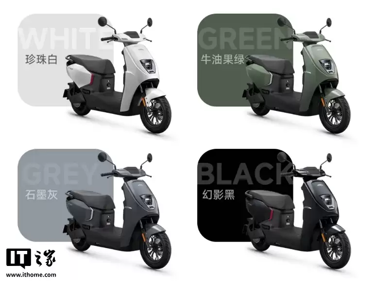 五羊本田全新电摩 U-be+ 上市:65km 续航,5399 元