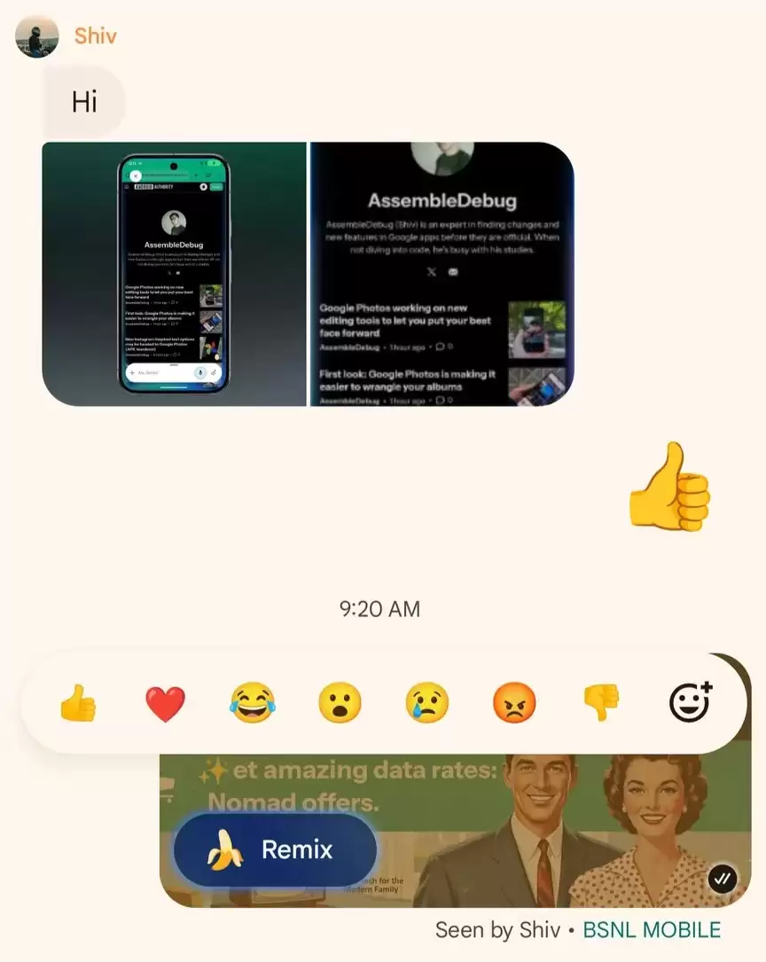 和好友斗图不用愁了:谷歌 Messages 将自带 AI 图片生成器
