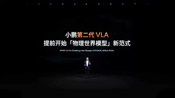 小鹏首个量产物理世界大模型！第二代VLA重磅发布