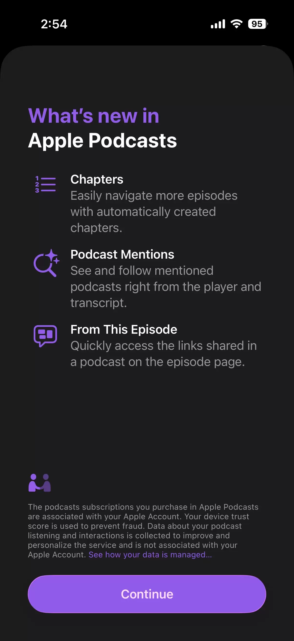 苹果 iOS 26.2 版播客应用新增三大功能，直击用户 / 创作者痛点