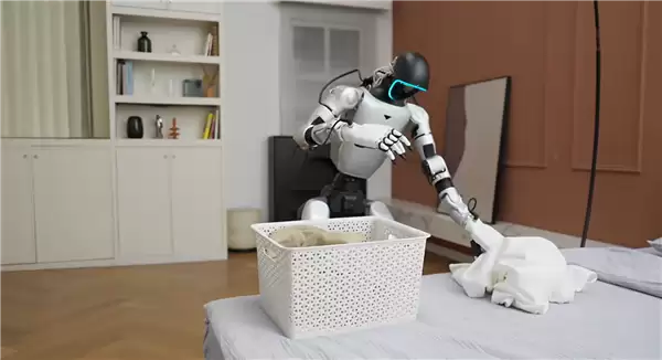 分身术成现实!宇树科技发布全身遥操作平台:同步人类动作、会洗碗做家务