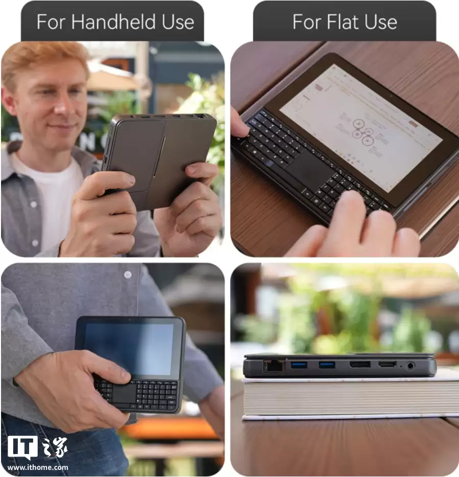 OmniOne 迷你电脑开启众筹:自带键盘 / 触控板。5.7 英寸触摸屏,搭载英特尔 N150 处理器