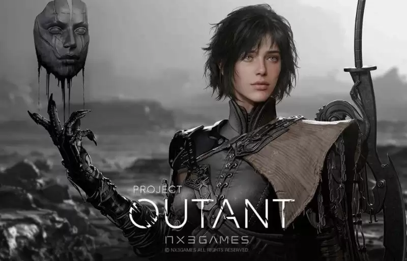 NX3Games发布新作Project Outant艺术图，诠释人性与进化的黑暗抉择