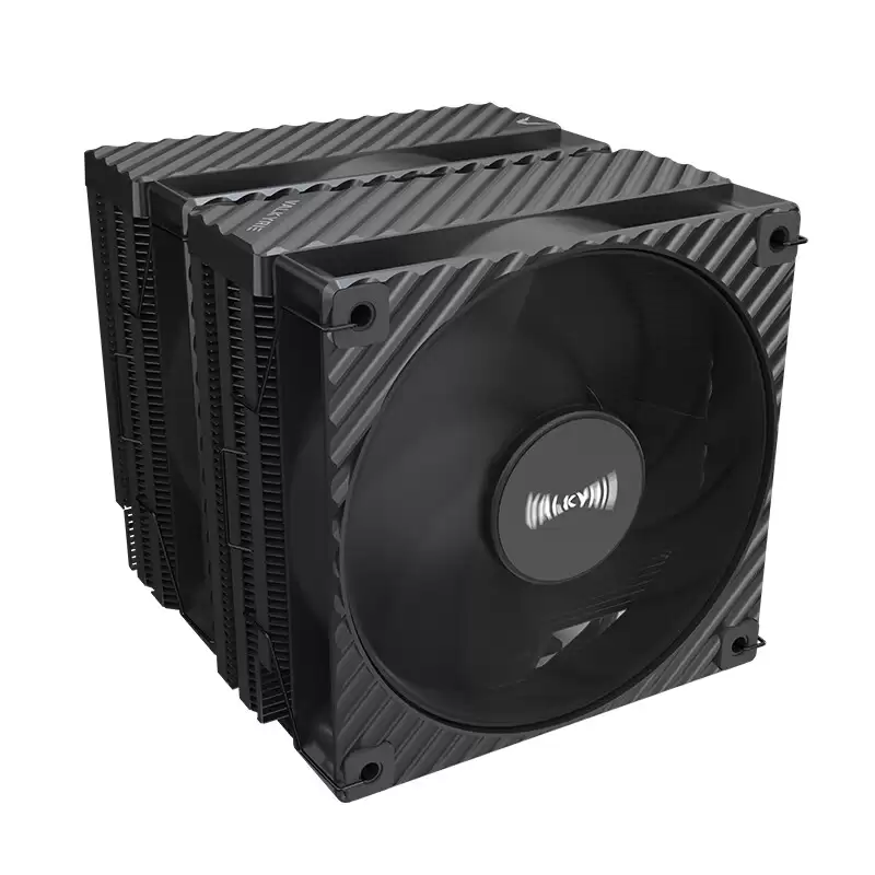 6 热管直触，瓦尔基里推出单塔单风扇、双塔双风扇型处理器风冷散热器