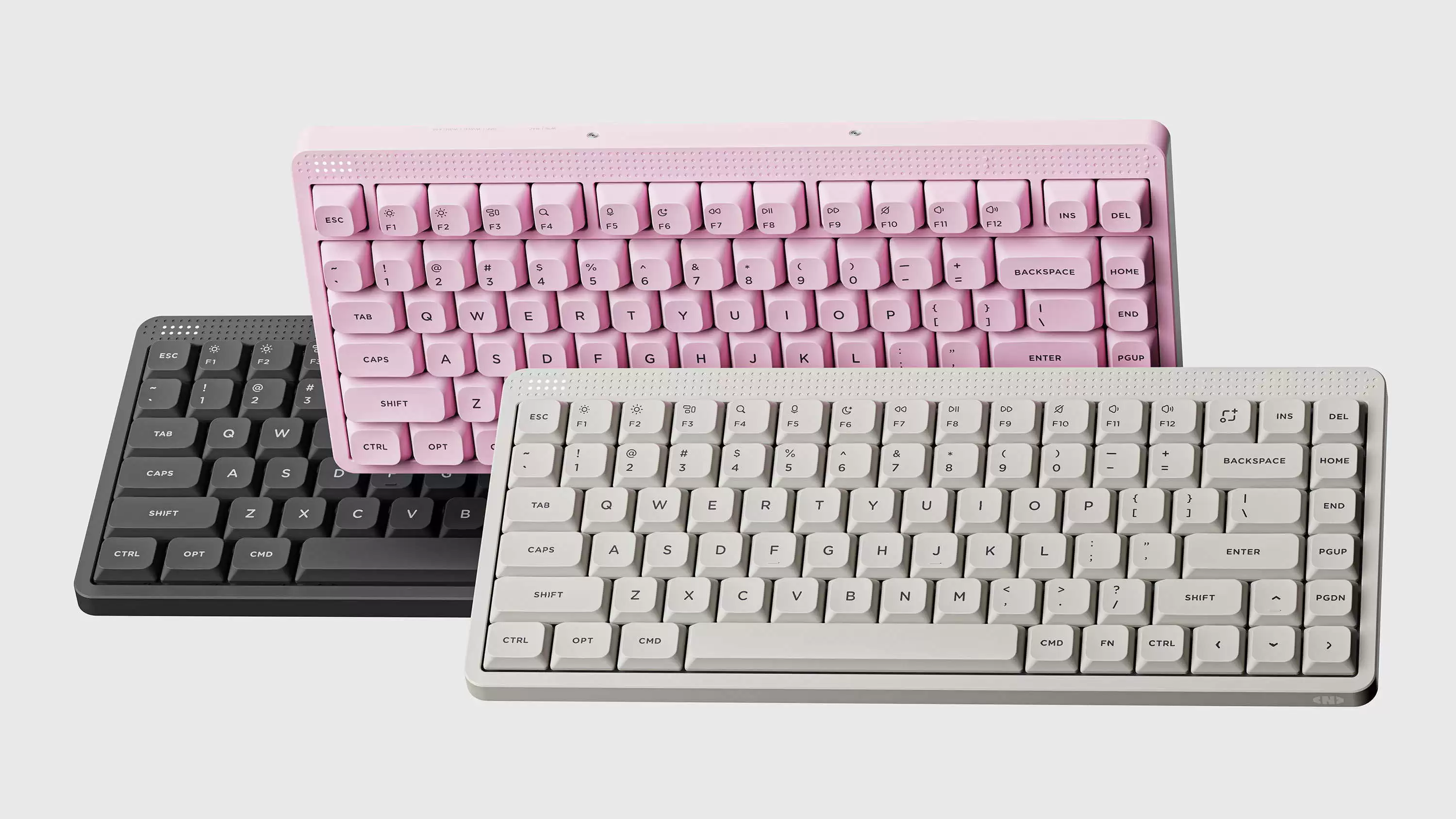 NuPhy 推出 Node 75 三模机械键盘:触控条 + 点阵灯,高矮轴可选