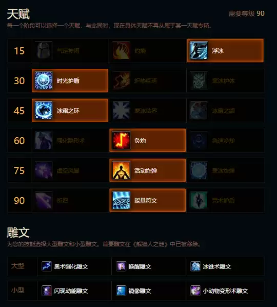 魔兽世界熊猫人之谜奥法天赋雕文推荐