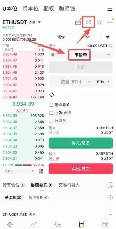 如何在币安做多/做空以太坊ETH?以太币合约怎么做?