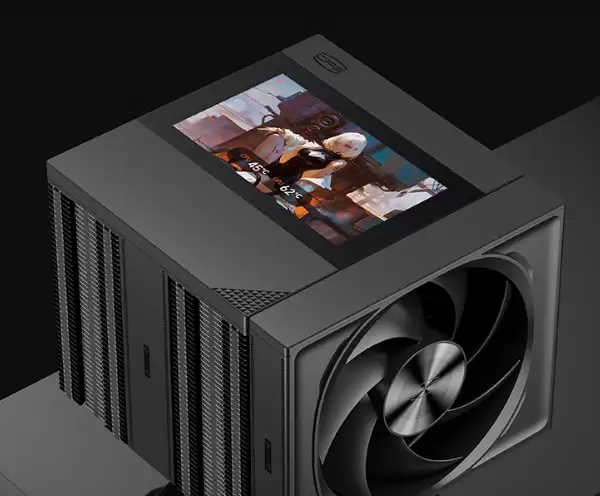 超频三泰坦巨兽RZ820显示屏版发布：5英寸屏+双风扇升级，售价999元