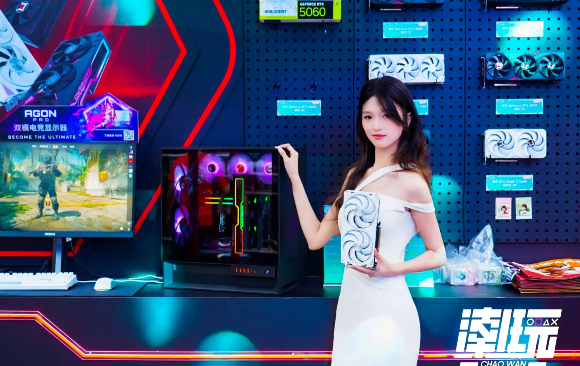 2025年这里潮好玩福州站,耕升携RTX50系列产品引爆全场