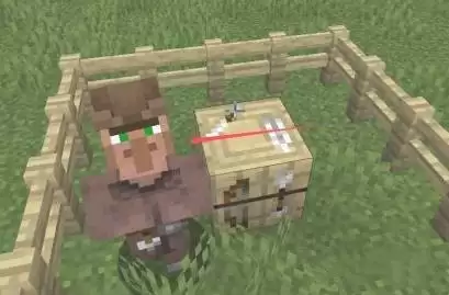 我的世界怎么让村民更改职业