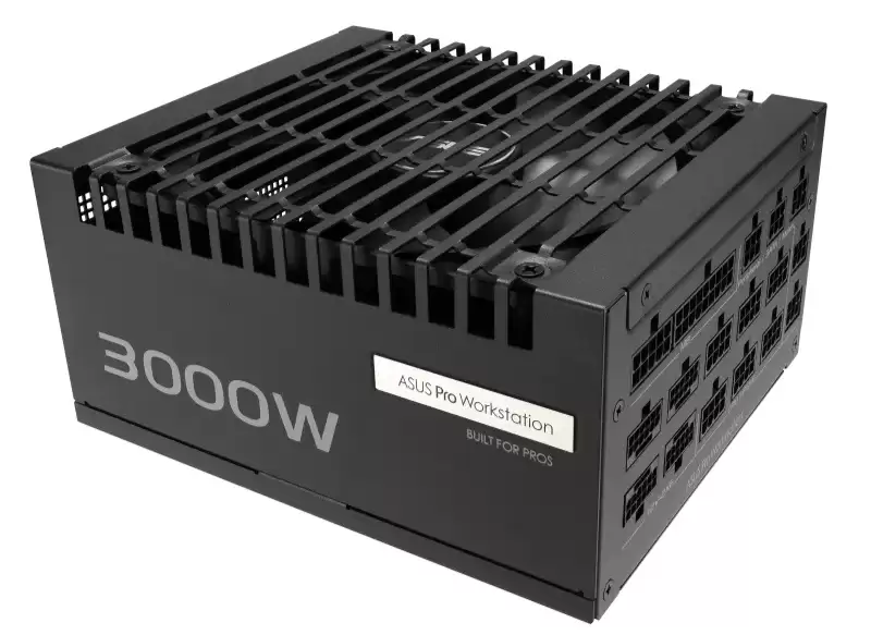 旗舰 3000W：华硕推出 Pro WS Platinum 系列电源，可支持 4 张 RTX 5090 显卡