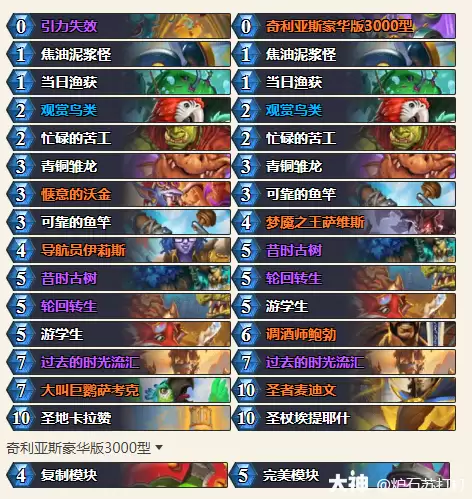 炉石传说穿越时间流麦迪文牧卡组代码分享