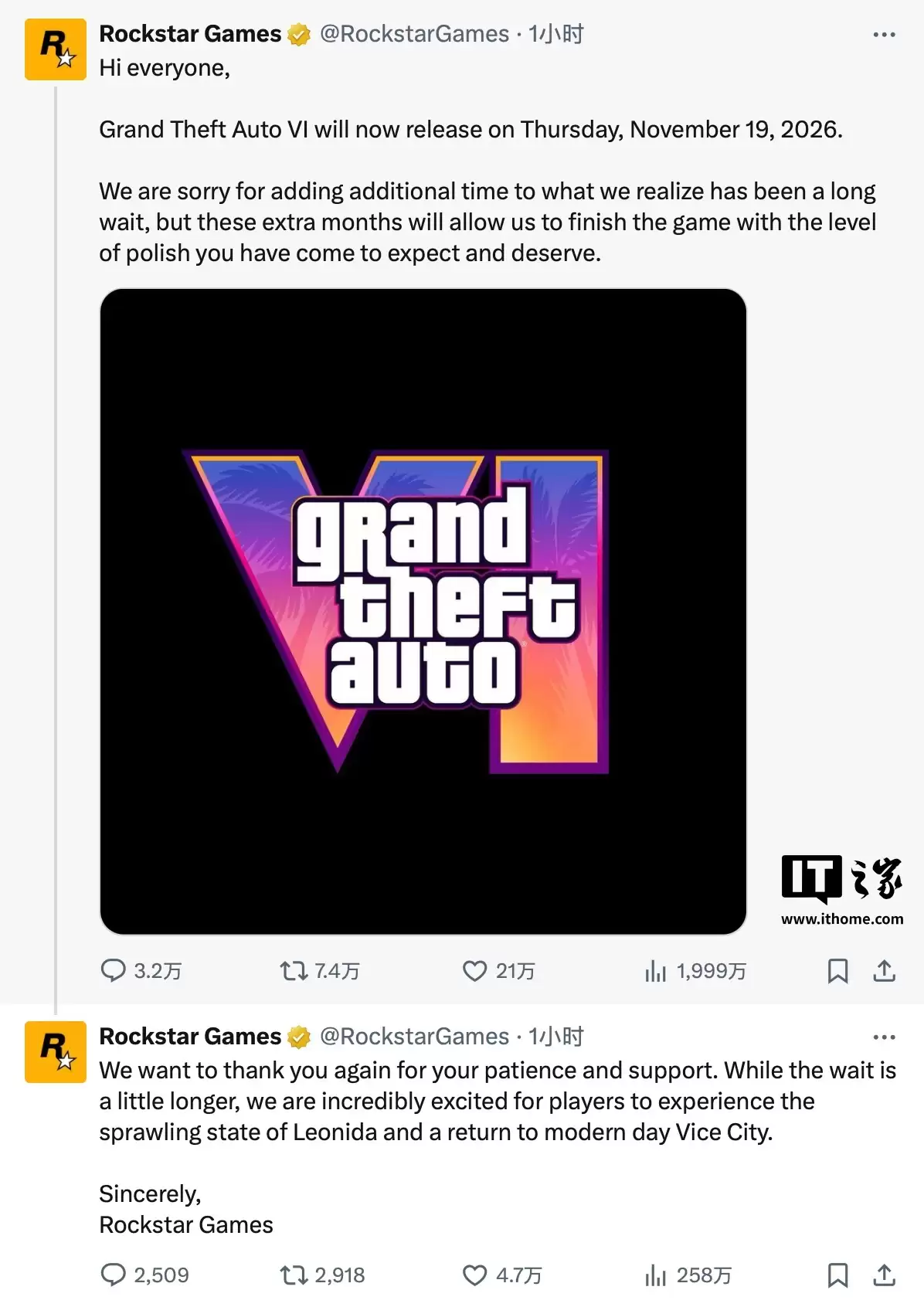 爆料称《GTA 5》11月18日重返索尼PS Plus游戏库