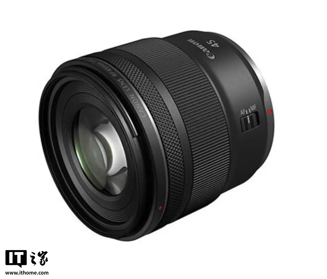 佳能 RF45mm F1.2 STM 镜头国行上架:同价位罕见大光圈,2949 元