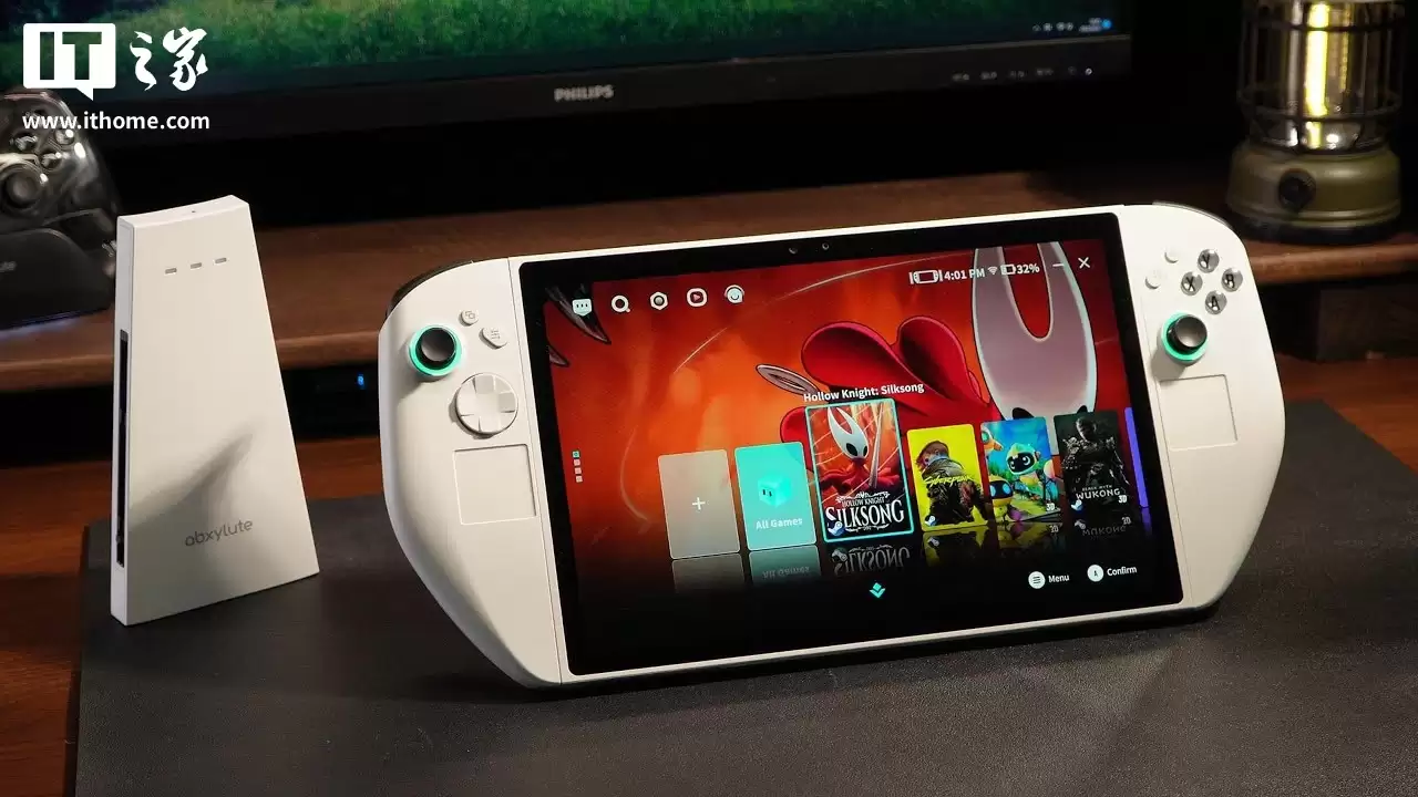 Abxylute 3D One 掌机规格确认：10.95 英寸 120Hz 屏幕，酷睿 Ultra 7 258V 处理器