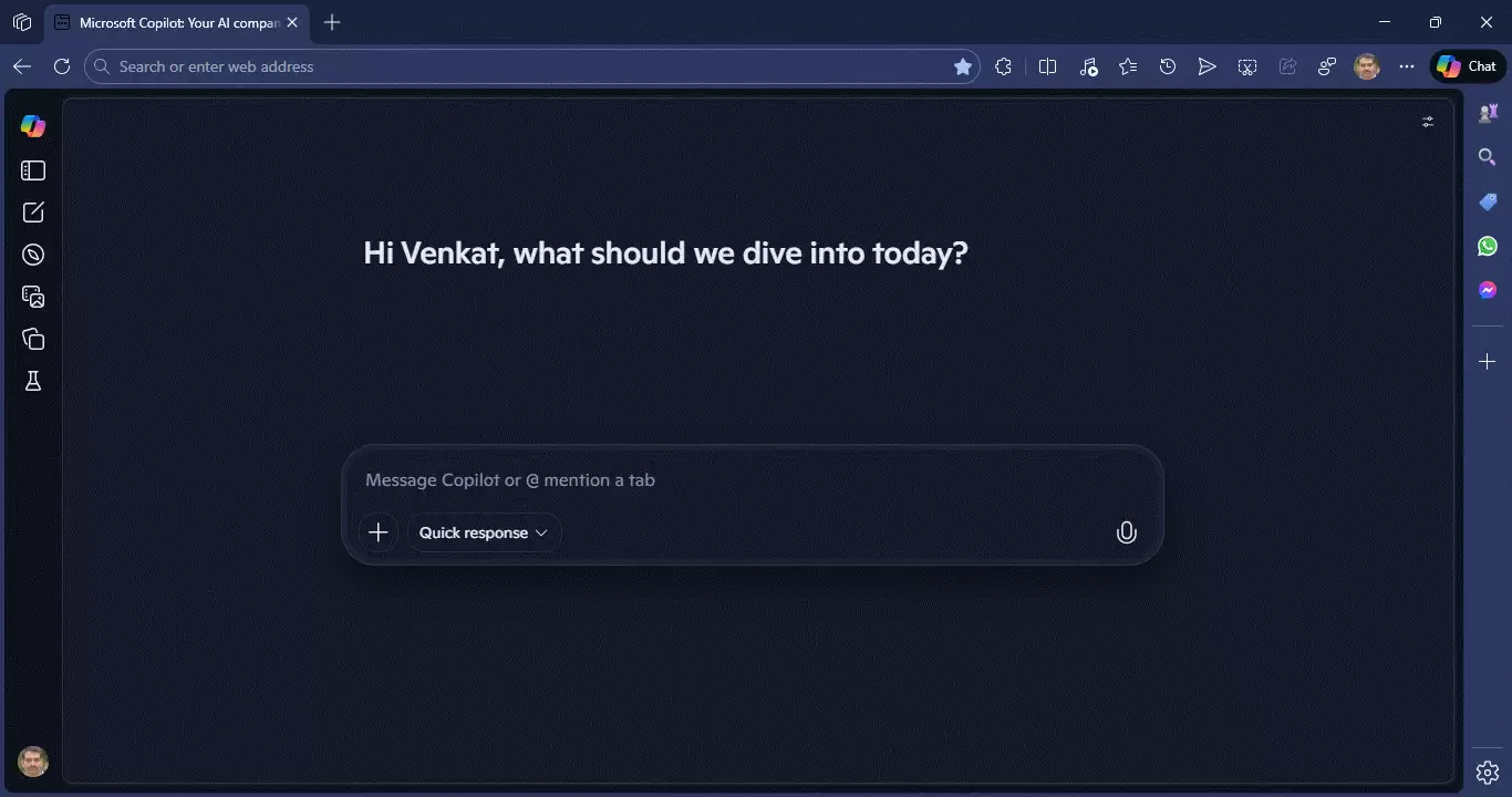 微软 Edge 浏览器推进 AI 整合:Copilot“占领”新标签页,酝酿两大核心调整