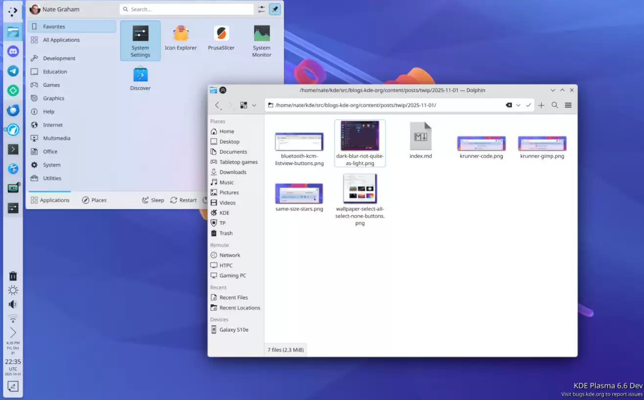 KDE Plasma 6.6 桌面环境前瞻:引入二维码 Wi-Fi 连接,改进远程桌面错误