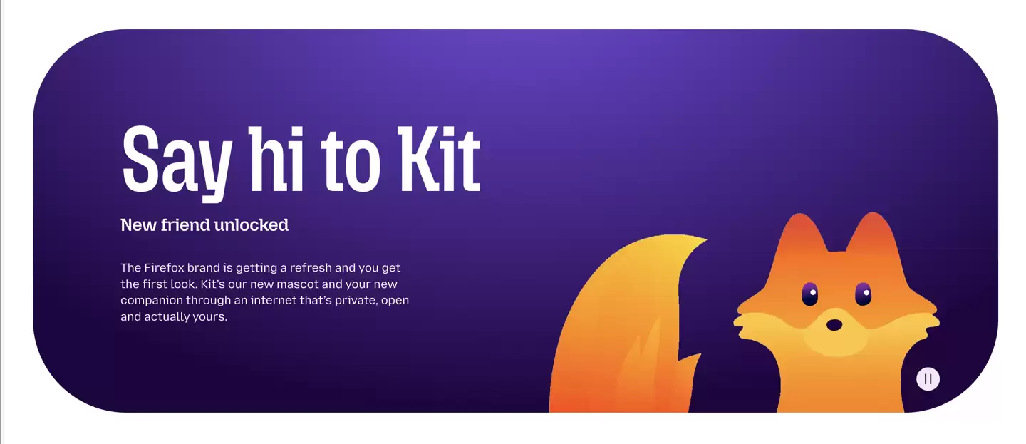 Mozilla 发布火狐浏览器 Firefox 全新吉祥物“Kit”:一只可爱的小狐狸