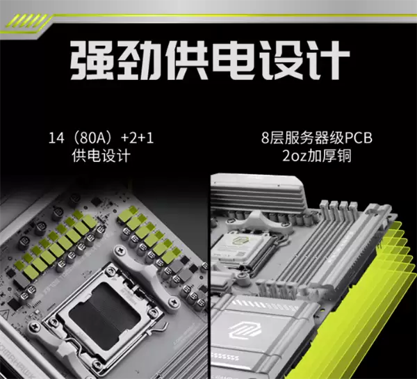 纯白外观设计！微星X870E TOMAHAWK MAX WIFI PZ背插主板首发3299元