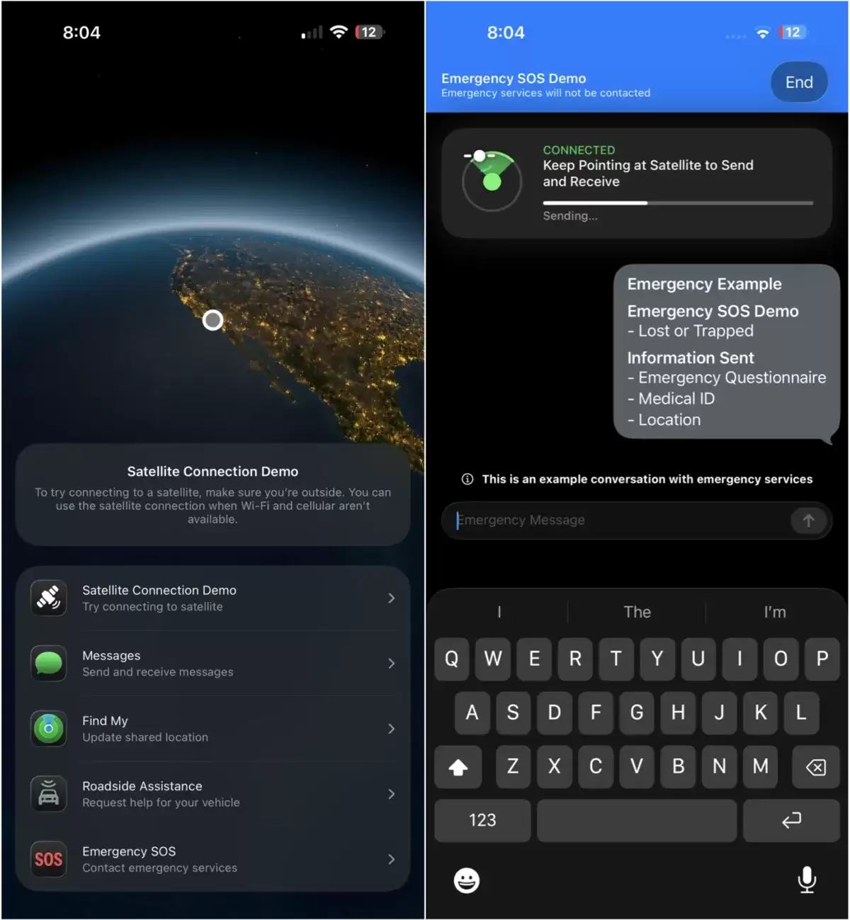 古尔曼称苹果 iPhone 卫星通信功能将升级:开放 API 供第三方使用、支持图像传输等