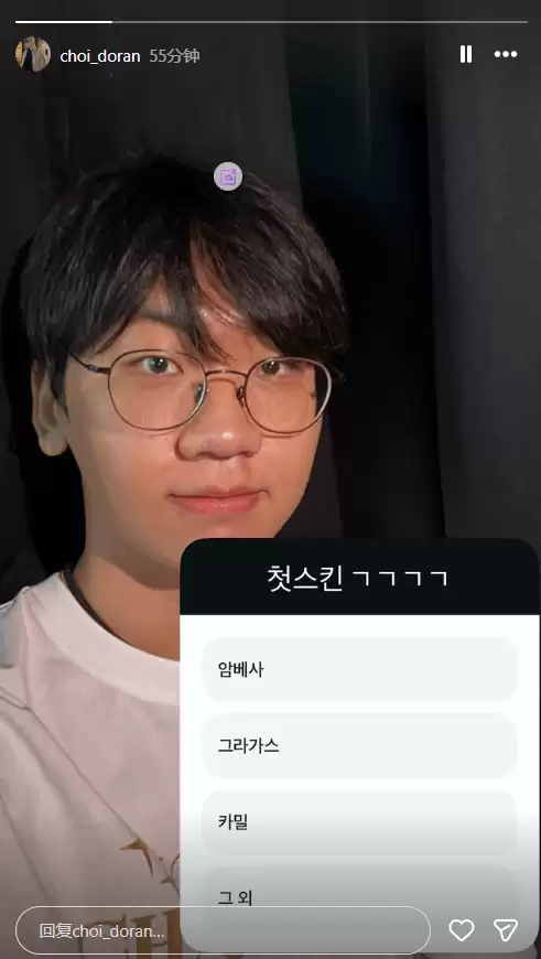 Doran发起投票粉丝热议冠军皮肤英雄选择