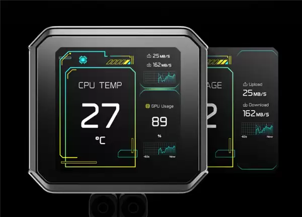 九州风神发布冰暴PRO 360水冷:智能显示,高效静音,适配多平台