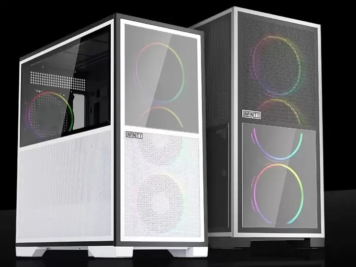 1STPLAYER发布首款DIY机箱INFINITY IF8，支持多风扇水冷与个性化定制