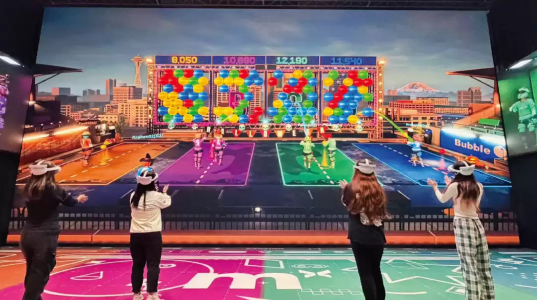 电影院新出路?全国首家巨幕沉浸游戏空间在北京亮相