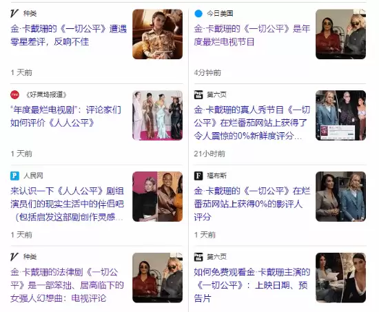 年度最烂！金·卡戴珊主演电视剧被多家媒体痛批
