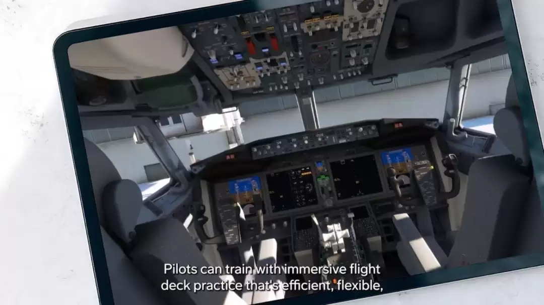 微软飞行模拟器技术赋能波音新飞行员训练系统