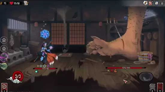 织语者发布足洗邸Boss战实机演示