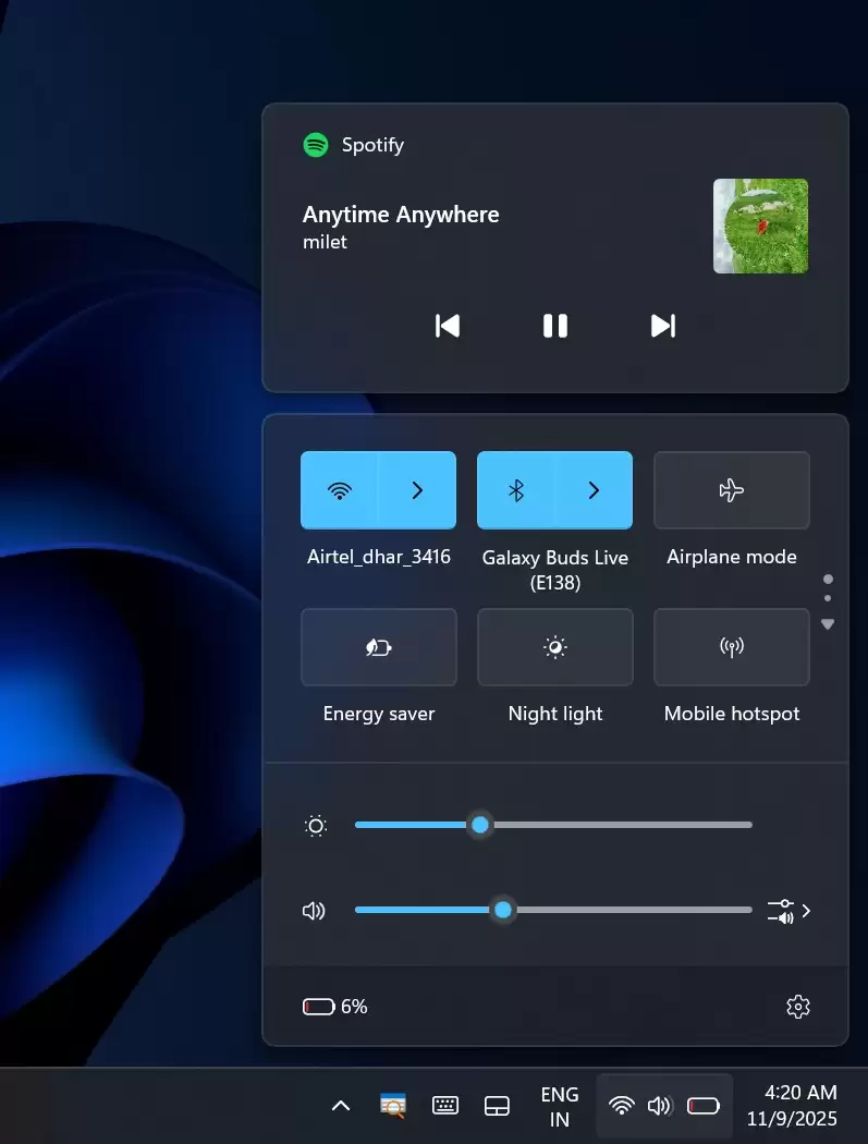 开发耗时约一年半，微软 Win11 电池图标现已支持红绿橙三色状态显示