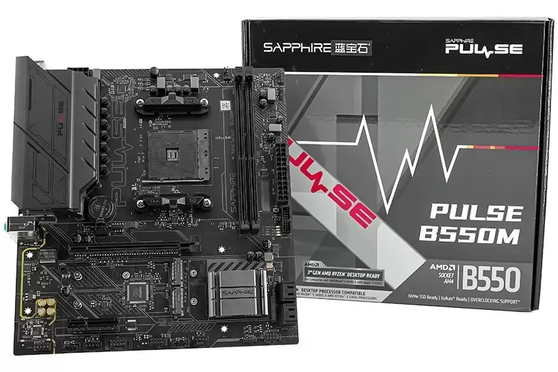蓝宝推AM4新主板：B550M脉动售549元