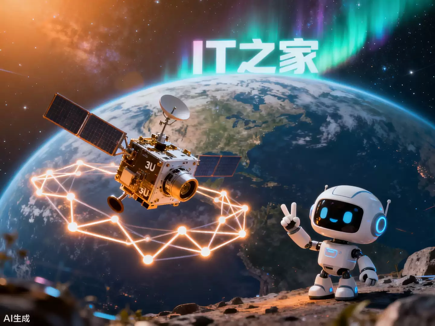 全球首例 AI卫星姿态控制在轨验证完成,确认深空自主控制可行性