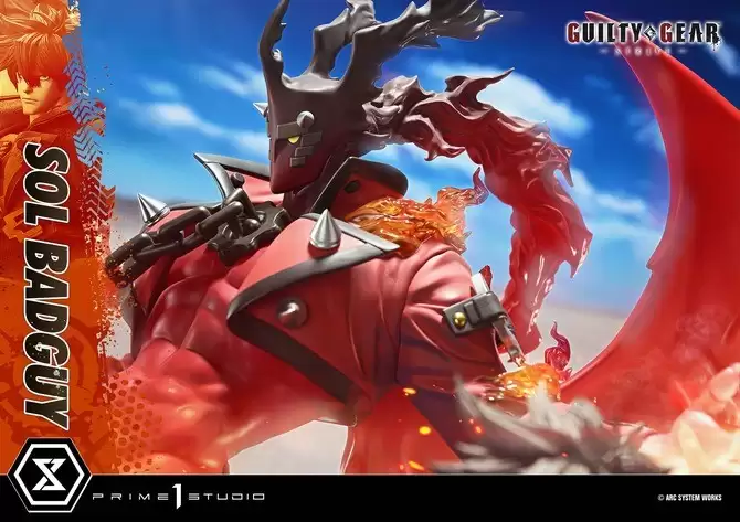 《罪恶装备-奋战-》男主角索尔高端雕像公布 酷炫极致