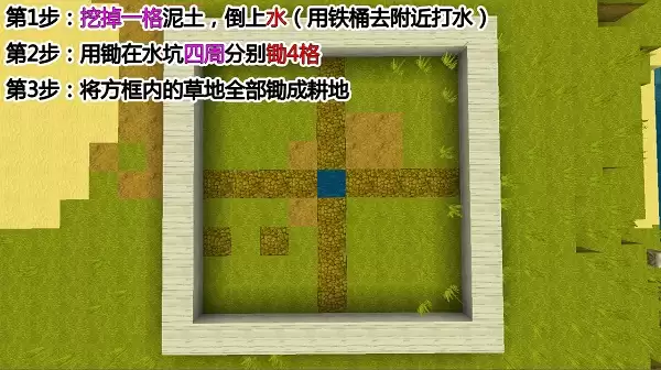 迷你世界怎么弄耕地