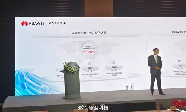 2024年华为专利许可收入6.3亿美元！超27亿台5G设备获华为专利授权