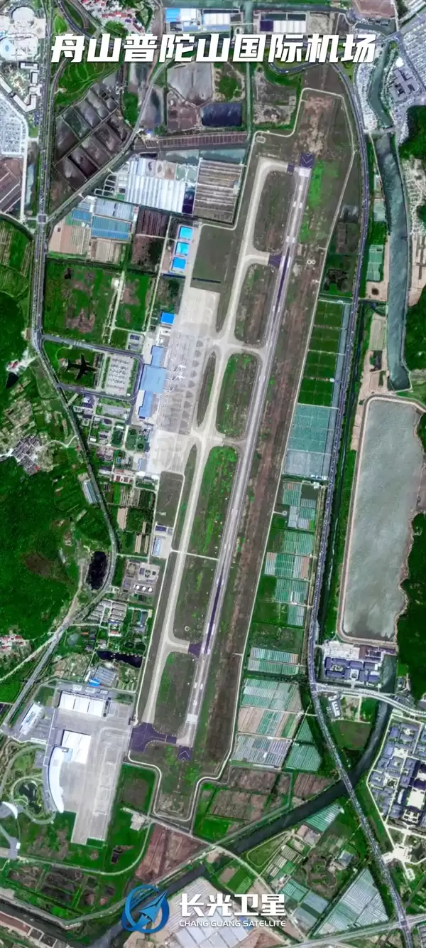 卫星俯瞰舟山群岛:不只是群岛