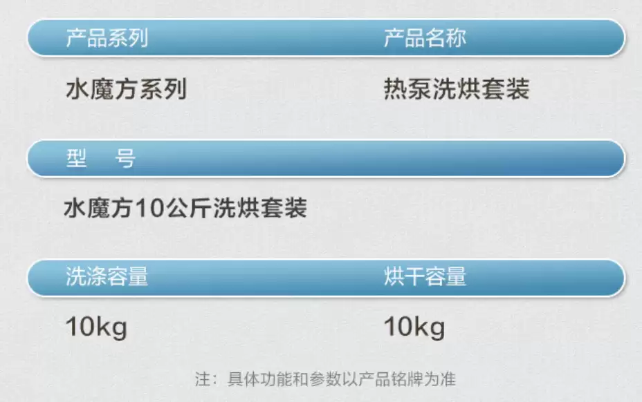 工业克苏鲁实症：小天鹅水魔方热泵洗烘套装 2579 元腰斩限今日，低过单买洗衣机