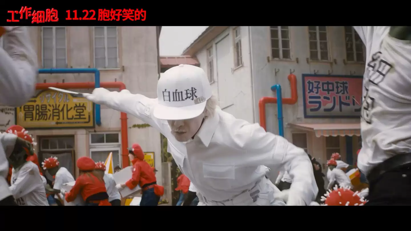 《工作细胞》真人版电影中国内地定档11月22日，《初吻》12月5日