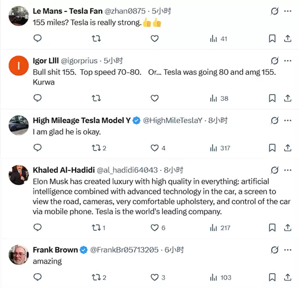 特斯拉Model 3被时速250公里奔驰AMG撞上:车主无碍 又提了一台