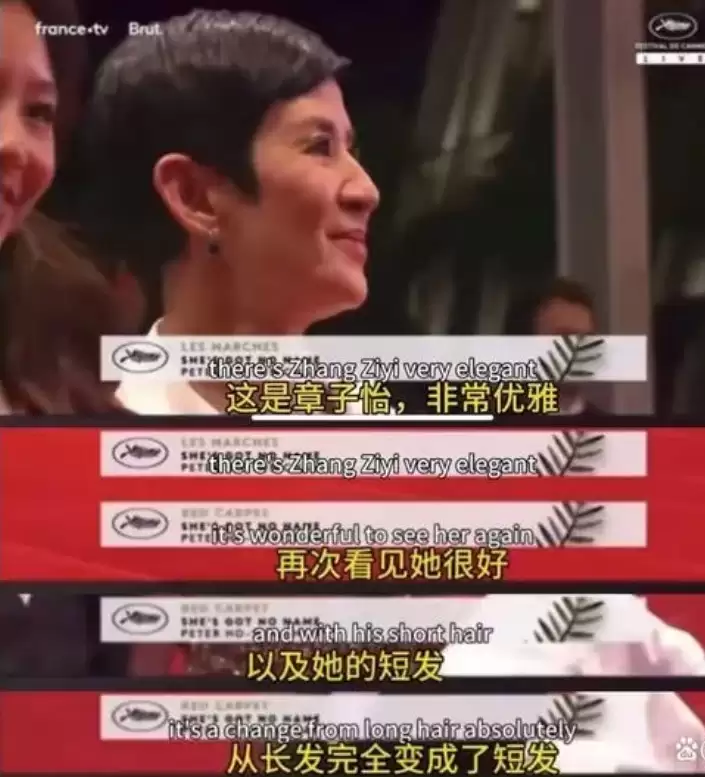 戛纳电影节乌龙：外媒误将吴君如认作章子怡