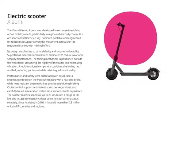 世界知识产权组织推出工业设计百年纪念画册：小米电动滑板车、MIX Fold 2入选