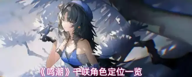 《鸣潮》千刹角色定位一览