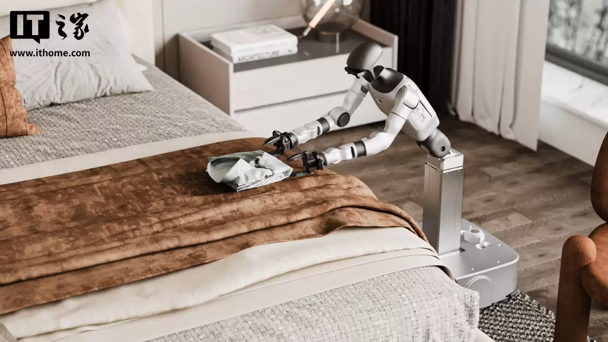 宇树科技推出首款轮式人形机器人 G1-D：手上装摄像头，可选配移动地盘