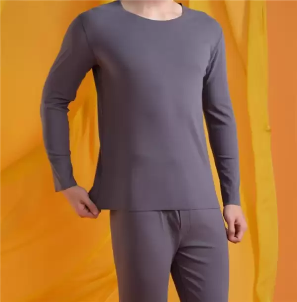 老牌宜而爽:双面磨毛秋衣秋裤套装39.9元刚需速囤