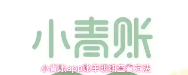 小青账app账单明细查看方法