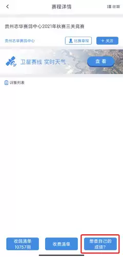 《咕咕信鸽》查询成绩方法