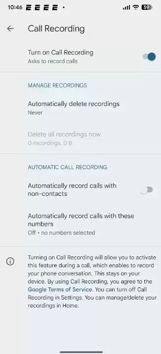 谷歌为 Pixel 6 系列及更新机型推送通话录音功能，非 Pixel 手机也能用